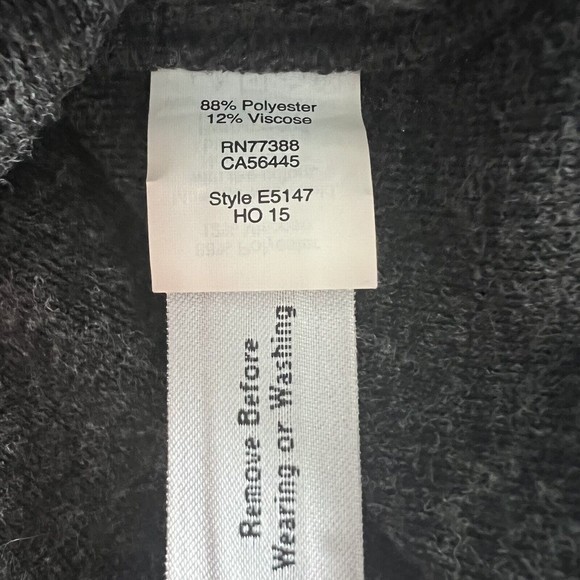 Madewell Women's Deep V Neck Dark Gray Pullover Sweater Size XS - Picture 6 of 7